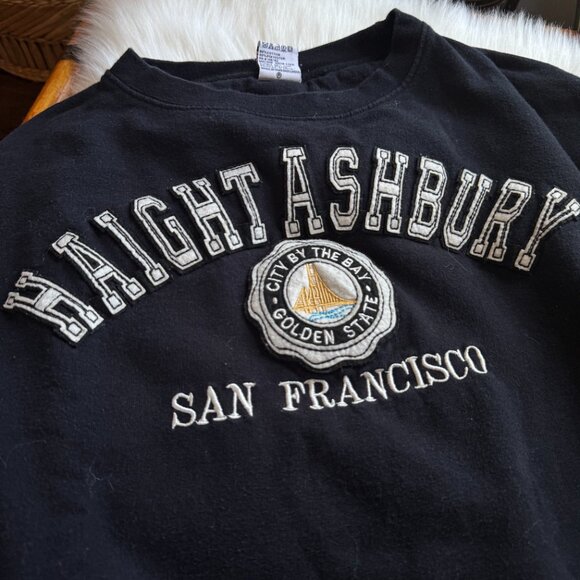 VTG Haight Ashbury San Francisco Crewneck - Picture 2 of 5